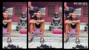 哈哈中国元素乱入！刺狼G6比赛插播了文班亚马少林寺修行片段！